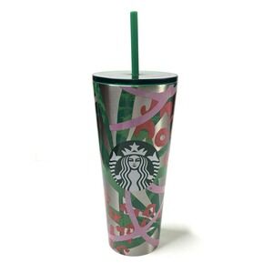 Starbucks Tumbler 2021 Jungle Stainless Steel Summer Limited Edition 24 Oz